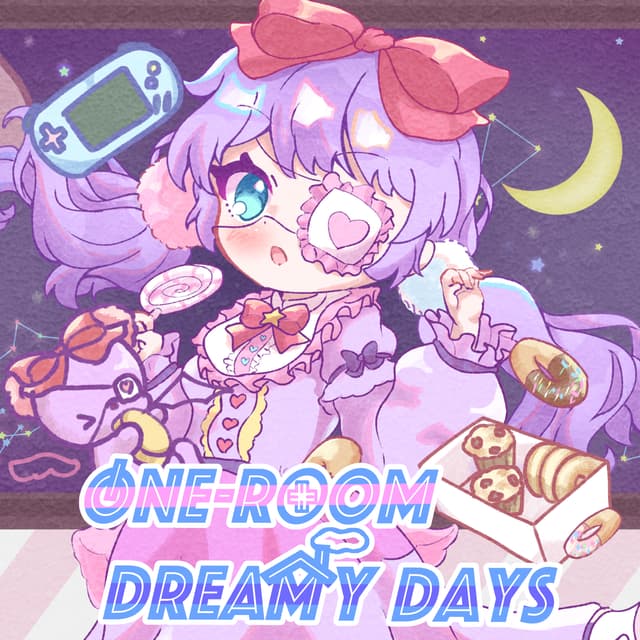 Album cover art for one-room dreamy days (Japanese version)