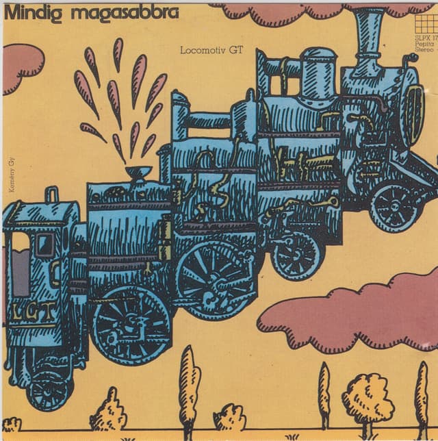 Album cover art for Mindig Magasabbra