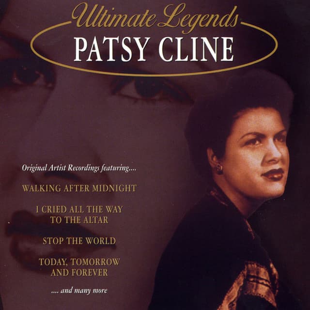 Album cover art for Ultimate Legends: Patsy Cline