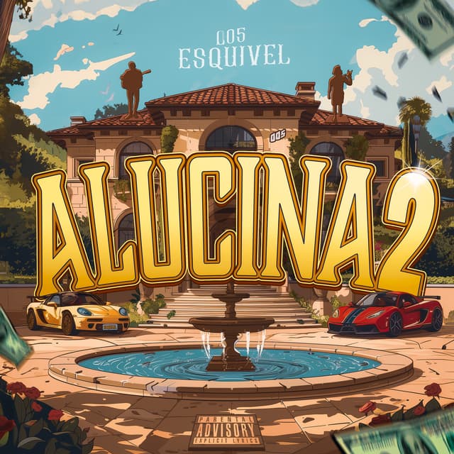 Album cover art for Alucina2
