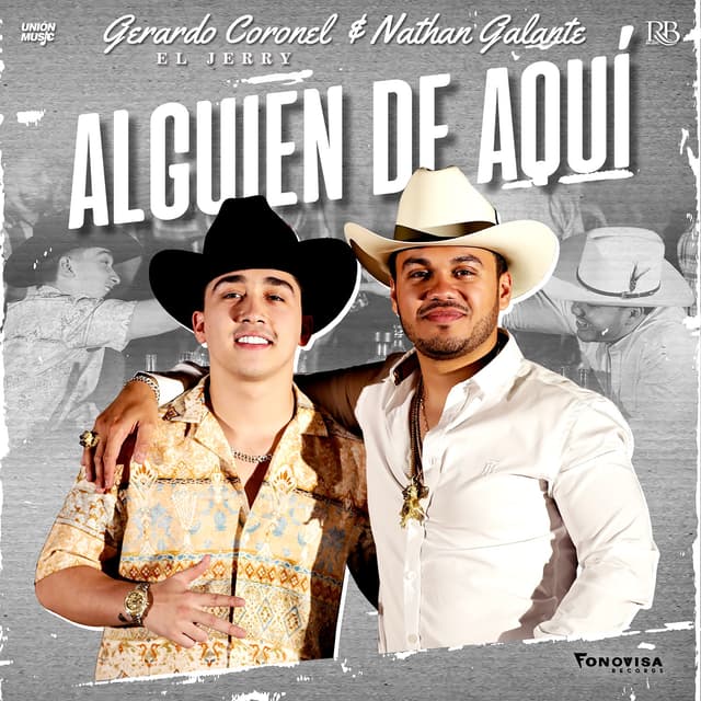 Album cover art for Alguien de Aquí