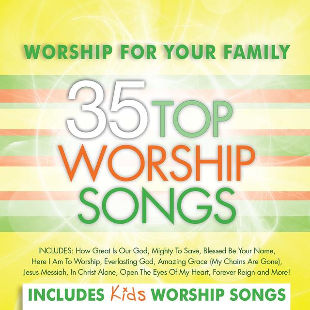 Album cover art for Worship For Your Family (yellow)