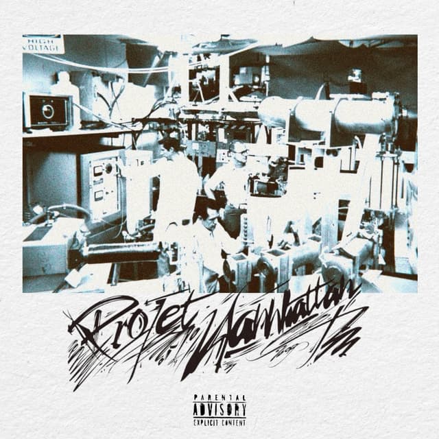 Album cover art for PROJET MANHATTAN