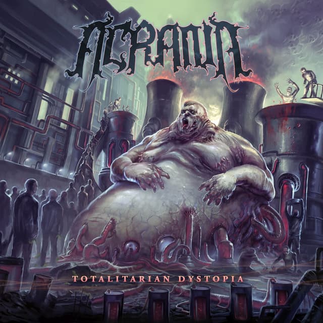 Album cover art for Totalitarian Dystopia