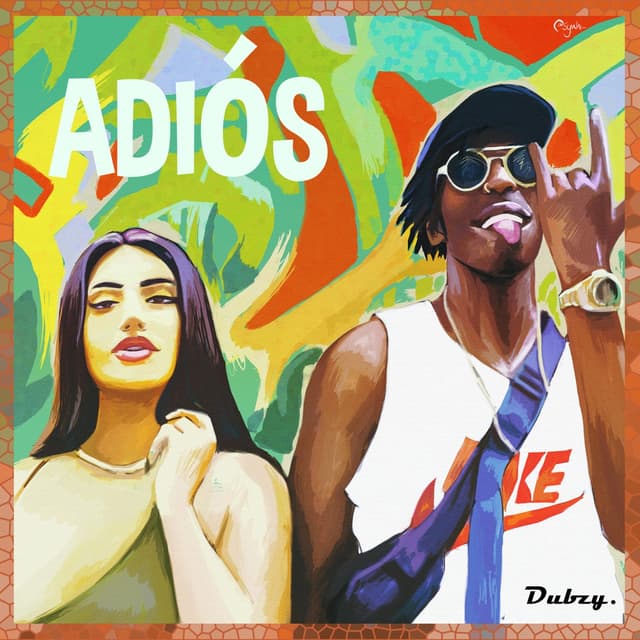 Album cover art for Adios
