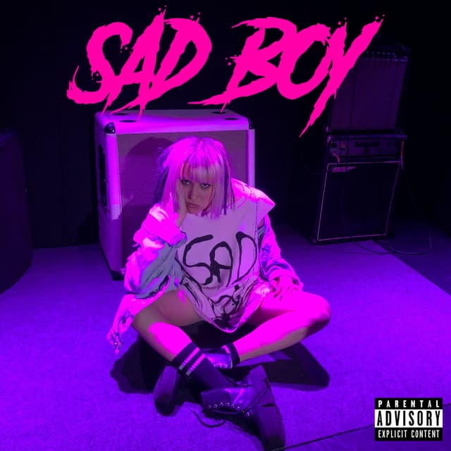 Album cover art for SAD BOY