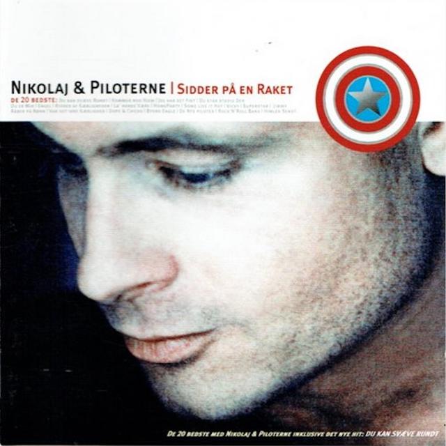 Album cover art for Sidder på en raket