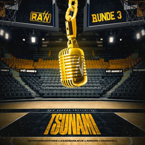 Album cover art for TSUNAMI