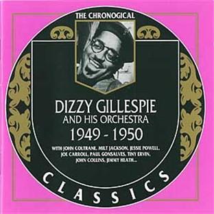 Album cover art for Dizzy Gillespie : 1949-1950