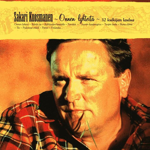 Album cover art for Onnen Lyhteita - 32 Kulkijan Laulua