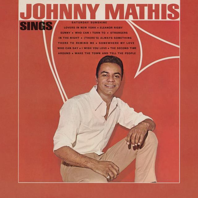 Album cover art for Johnny Mathis Sings