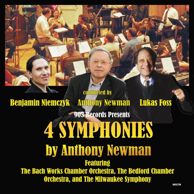 Album cover art for Newman: 4 Symphonies