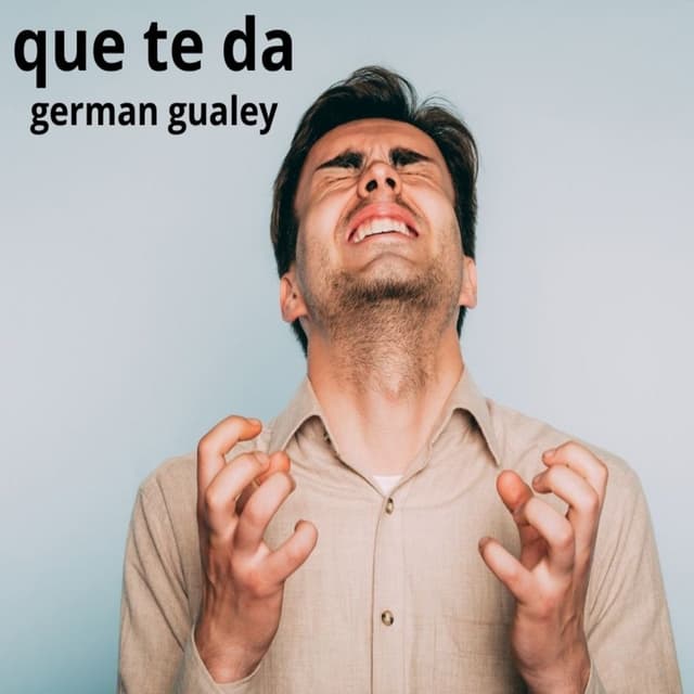 Album cover art for que te da