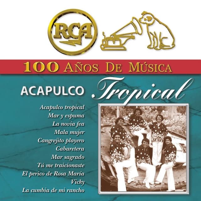 Album cover art for RCA: 100 años de música: Acapulco Tropical