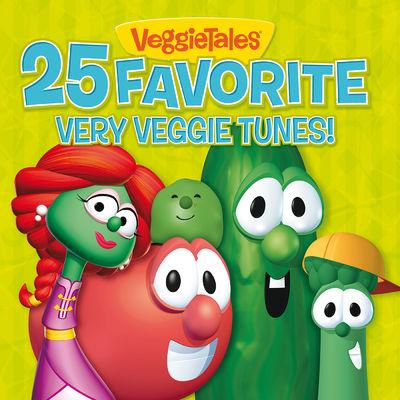 Album cover art for 25 Favorite Very Veggie Tunes!