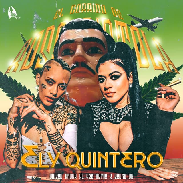 Album cover art for Corrido de Rosa Pistola / Quiero Andar al 420