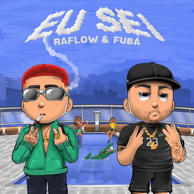 Album cover art for Eu sei