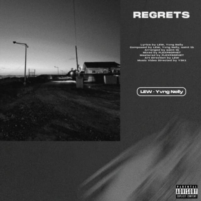 Album cover art for Regrets