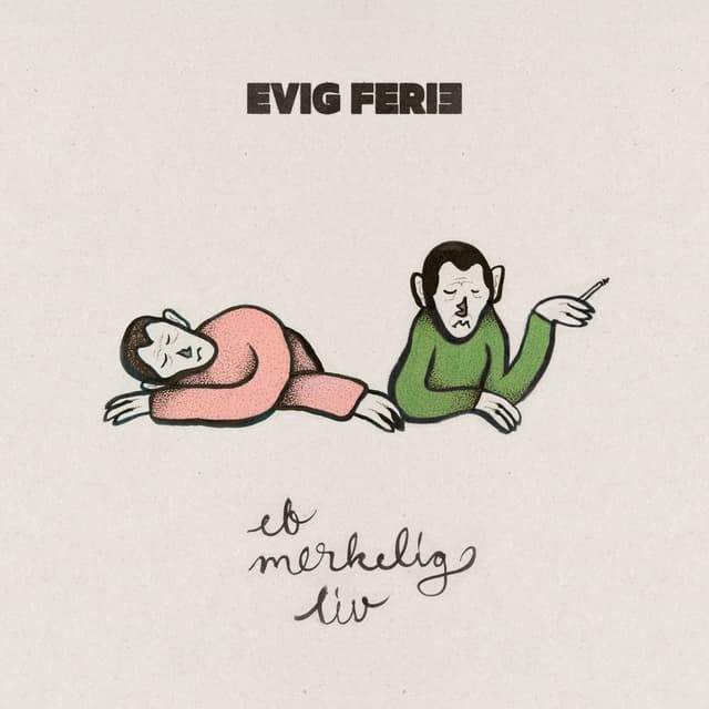 Album cover art for Et merkelig liv