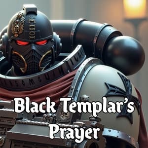 Album cover art for Black Templar's Prayer