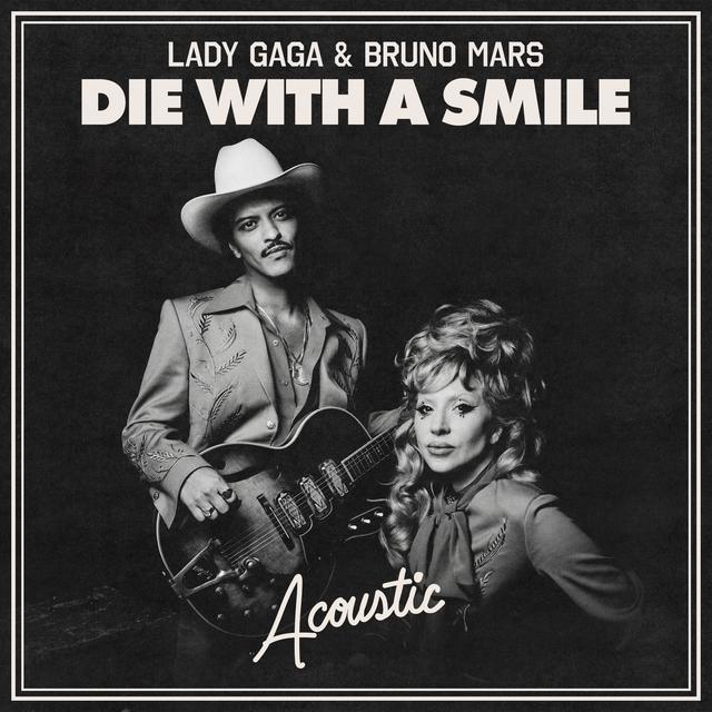 Album cover art for Die With A Smile (Acoustic)