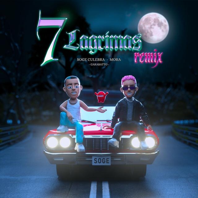 Album cover art for 7 Lágrimas