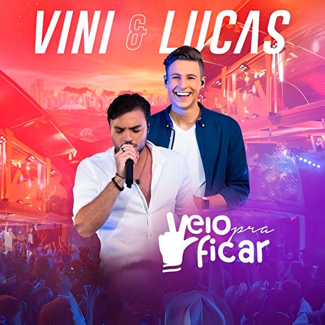 Album cover art for Veio Pra Ficar