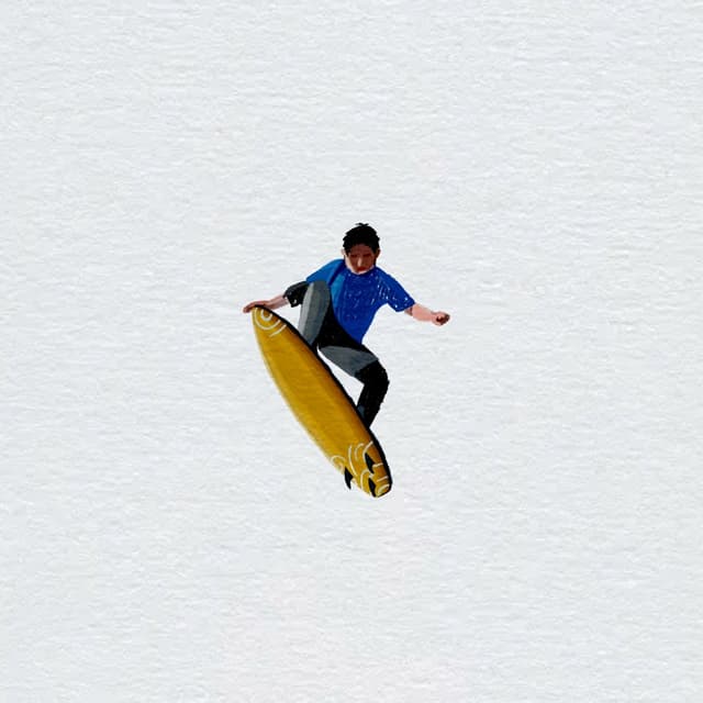 Album cover art for Surfer