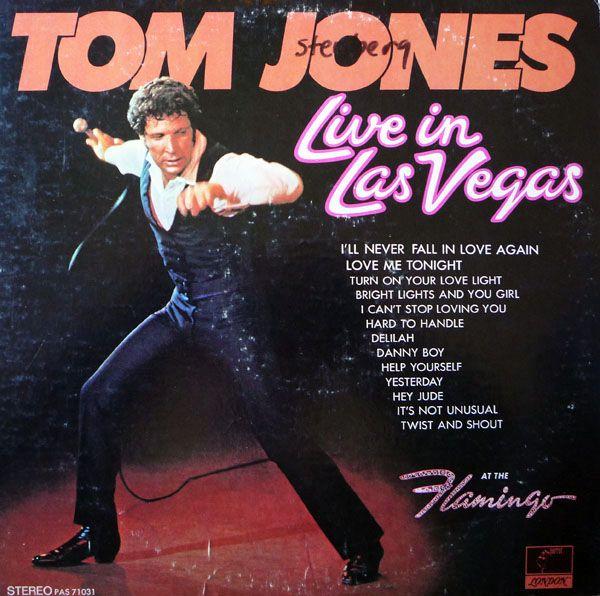 Album cover art for Live in Las Vegas