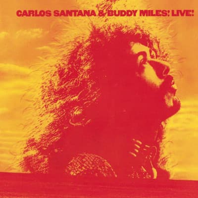 Album cover art for Carlos Santana & Buddy Miles Live !
