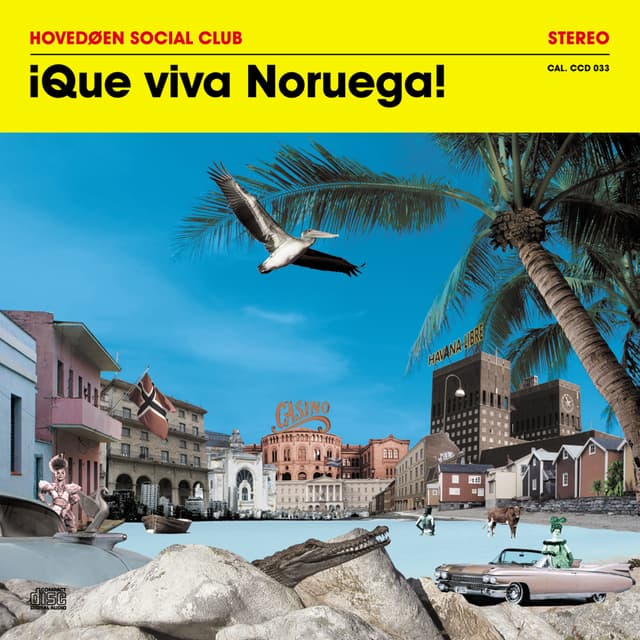 Album cover art for Que Viva Noruega!