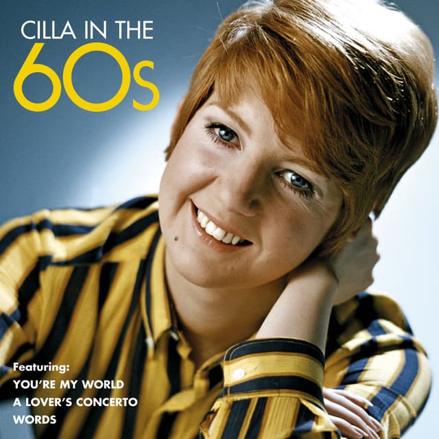 Album cover art for Cilla in the 60's
