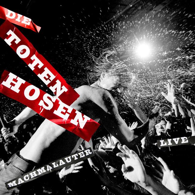 Album cover art for Machmalauter: Die Toten Hosen - Live!