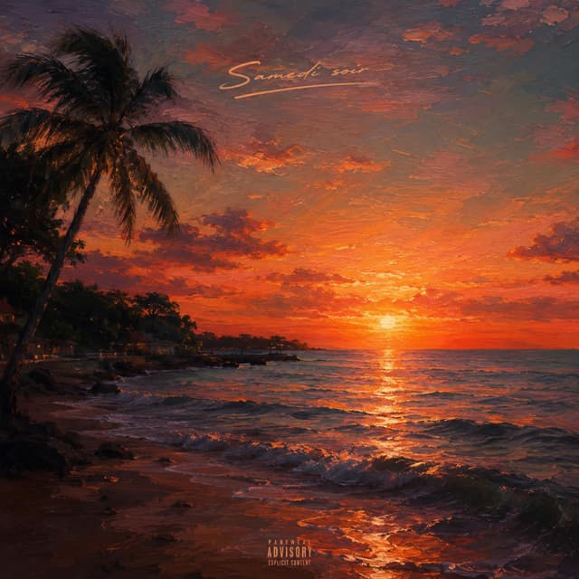 Album cover art for Samedi soir