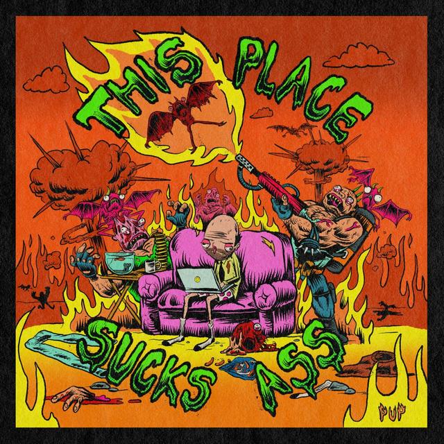 Album cover art for This Place Sucks Ass