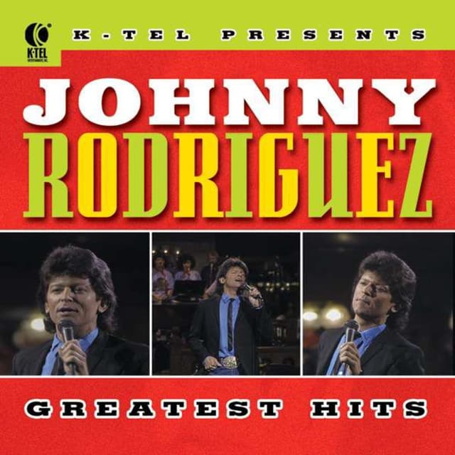 Album cover art for Johnny Rodriguez's Greatest Hits