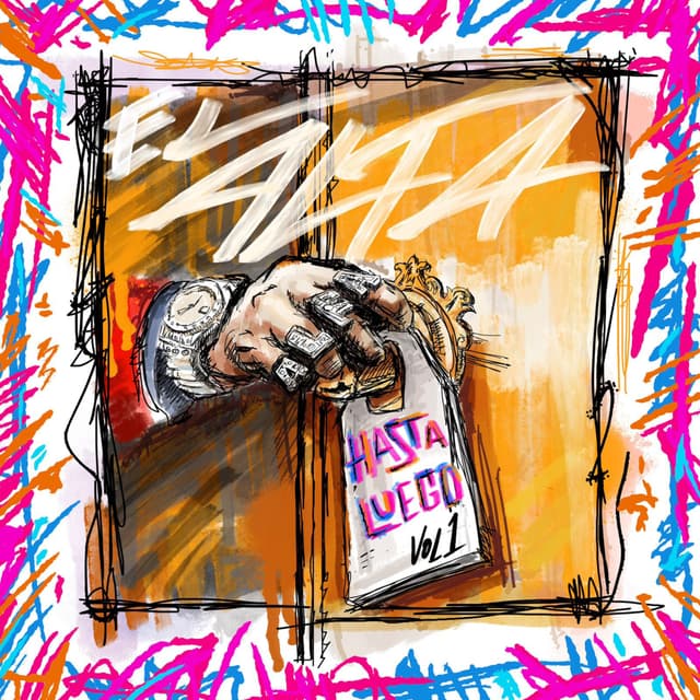 Album cover art for HASTA LUEGO