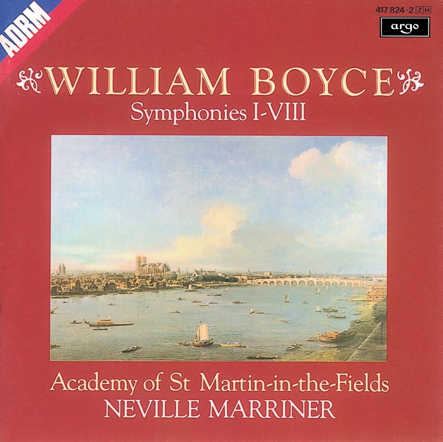 Boyce: Symphonies Nos. 1-8