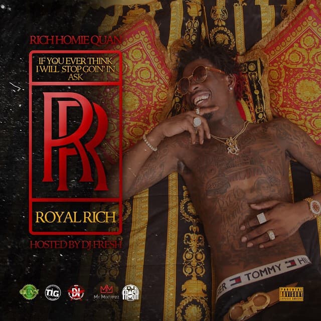 Album cover art for If You Ever Think I Will Stop Going In Ask Royal Rich