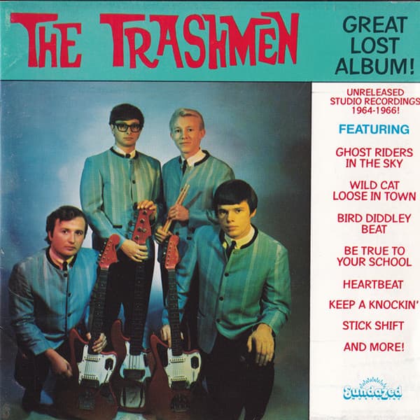 Album cover art for The Great Lost Trashmen Album