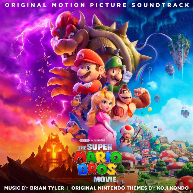 Album cover art for The Super Mario Bros. Movie