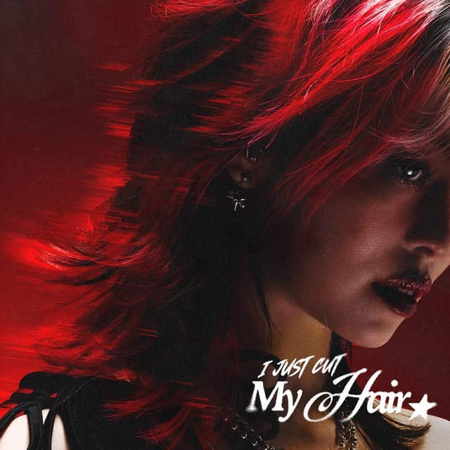 Album cover art for I JUST CUT MY HAIR