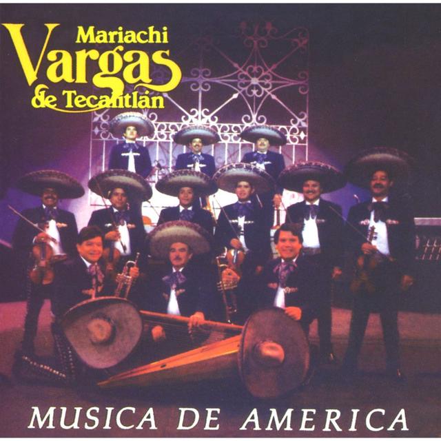 Album cover art for Música de America