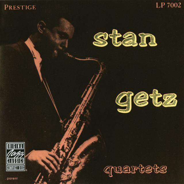 Album cover art for Stan Getz Quartets