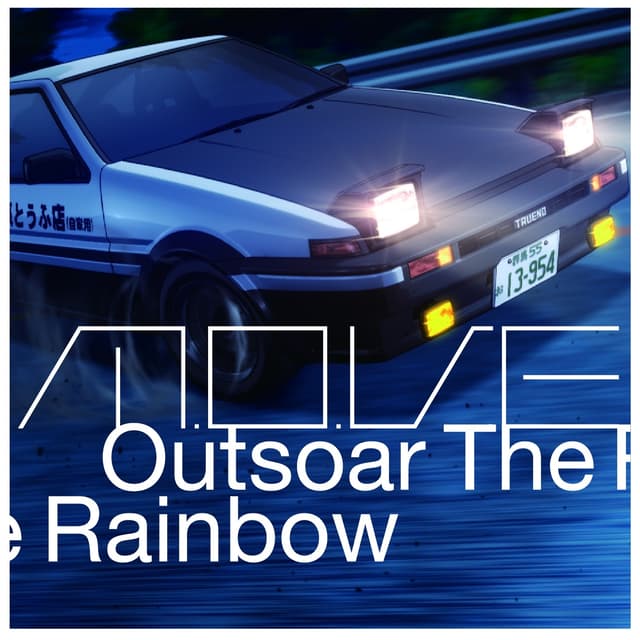 Album cover art for Outsoar The Rainbow