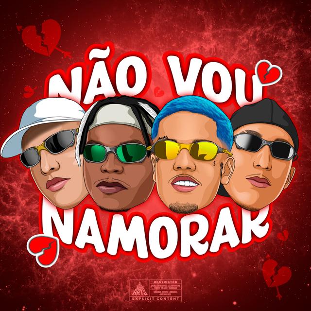 Album cover art for Não Vou Namorar