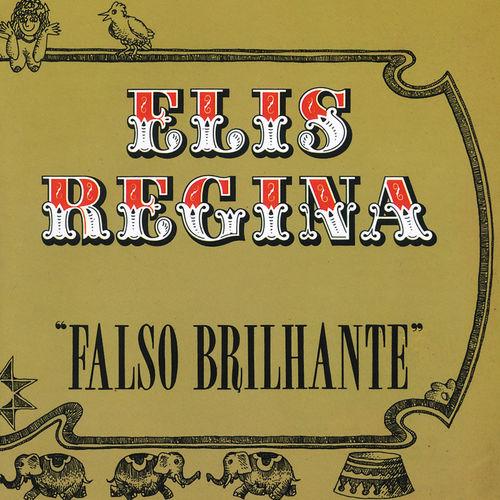 Album cover art for Elis Regina em Falso Brilhante