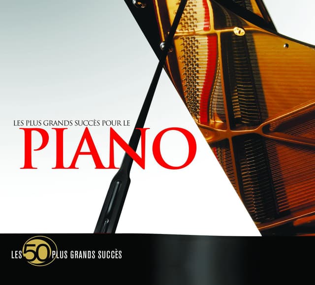 Album cover art for Piano : 50 Plus Grands Succès