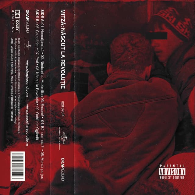 Album cover art for Născut la Revoluție
