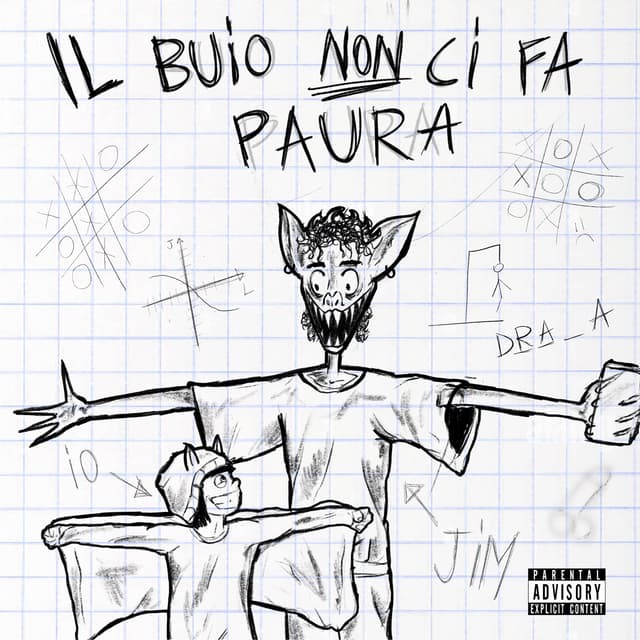 Album cover art for IL BUIO NON CI FA PAURA